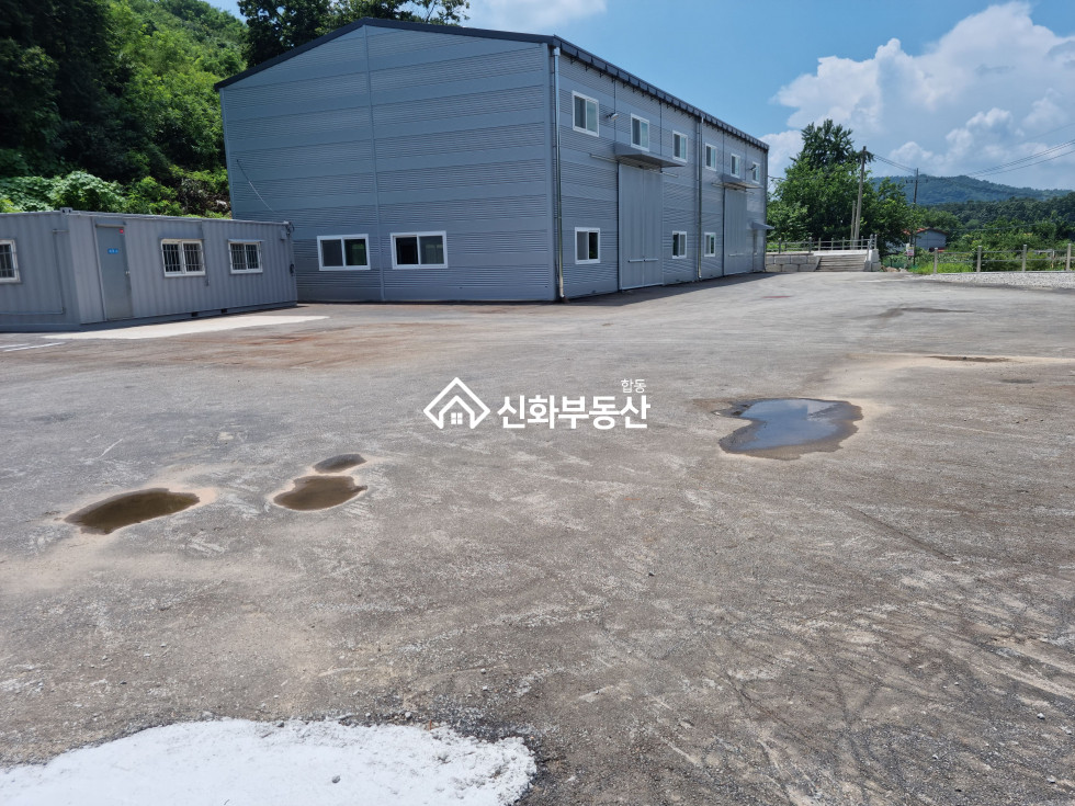 충북 청주청원구 오창읍 가좌리 오창과학단지인근 전기300키로 상수도 호이스트 월세 매물번호 10856 사진 1